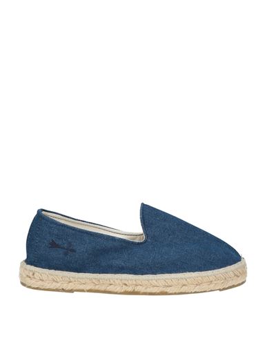 Manebi Manebí Man Espadrilles Blue Size 7 Textile Fibers In Blue