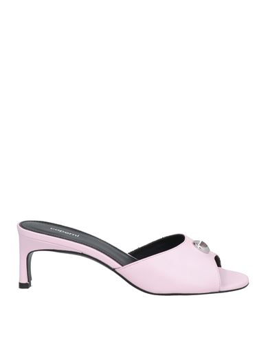 Coperni Mules Mit Logo-schild In Pink