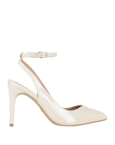 Liu •jo Woman Pumps Off White Size 8 Textile Fibers In White