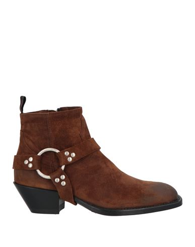 Sonora Woman Ankle Boots Light Brown Size 6 Leather In Beige