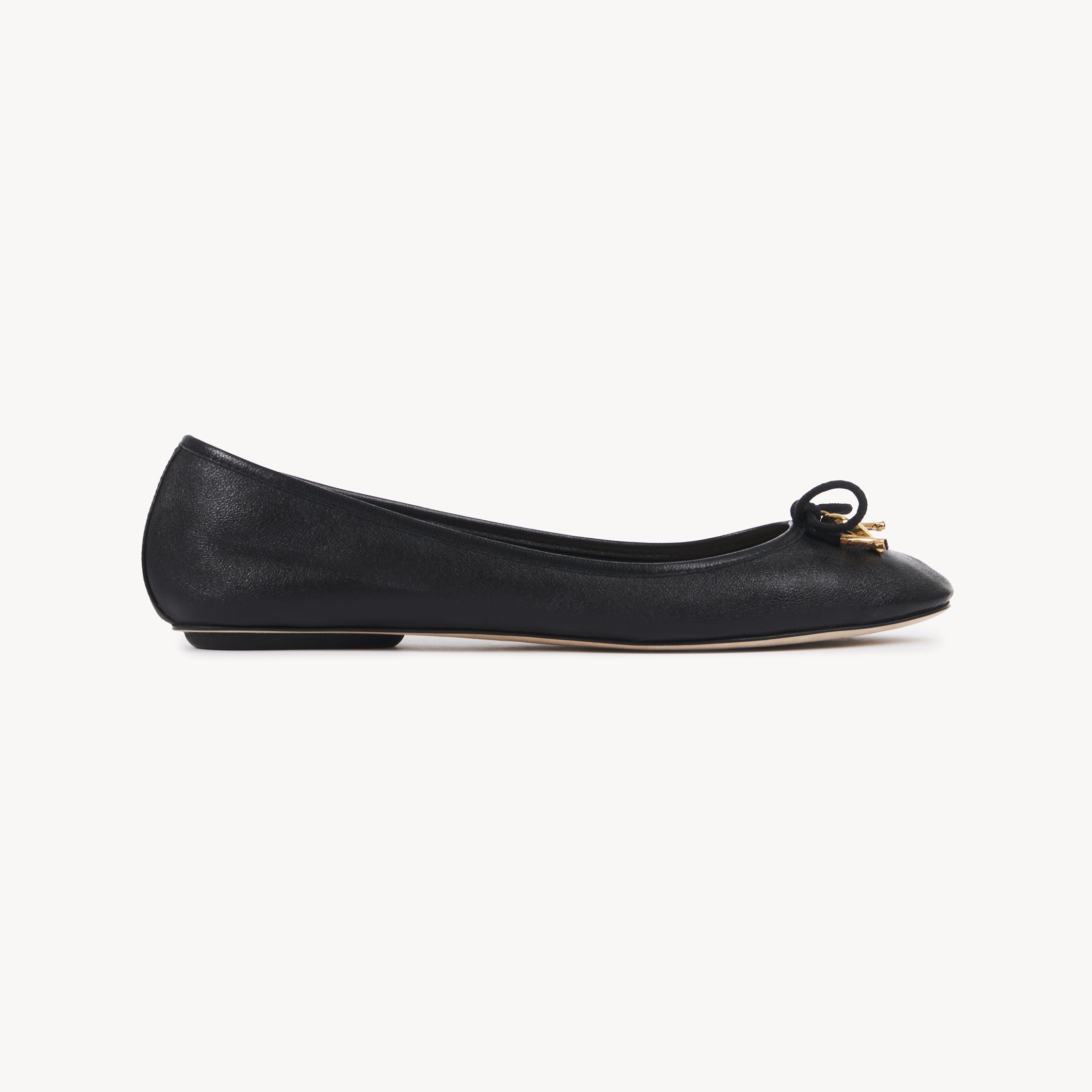 CHLOÉ BALLERINES IRIS FEMME NOIR TAILLE 37 100% CUIR DE BREBIS 