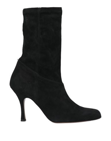 Atp Atelier Woman Ankle Boots Black Size 7 Leather In Black