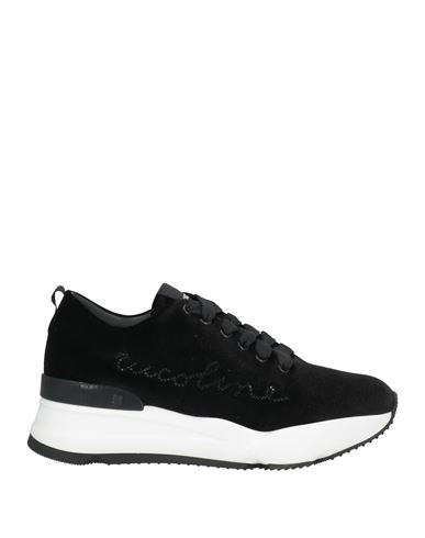 Rucoline Woman Sneakers Black Size 8 Textile Fibers