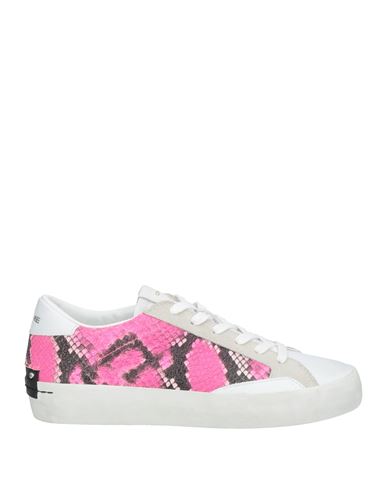CRIME LONDON CRIME LONDON WOMAN SNEAKERS WHITE SIZE 7 LEATHER 