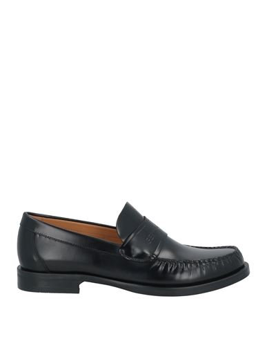 Ferragamo Man Loafers Black Size 8 Leather In Black