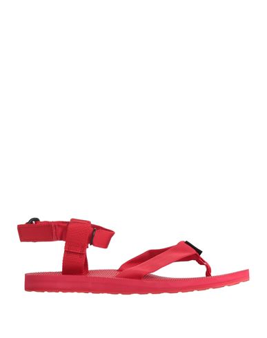 Teva Man Thong Sandal Red Size 9 Textile Fibers In Red