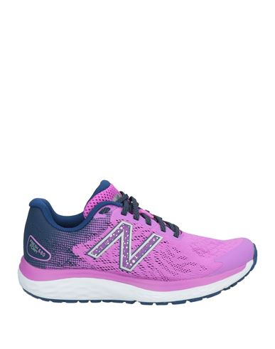 New Balance Woman Sneakers Purple Size 8 Textile Fibers In Purple