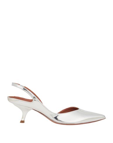 Aldo Castagna 55mm Mikaela Pointed Slingback Pumps In Silver
