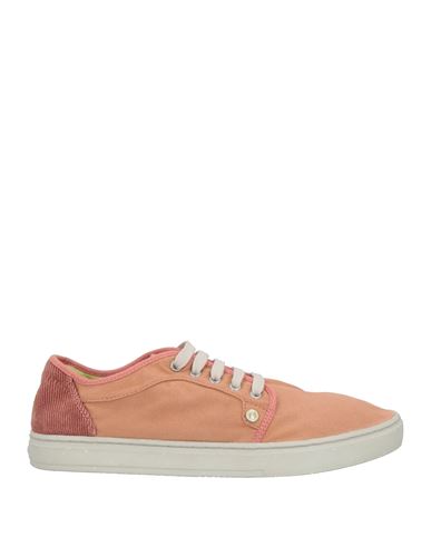 Satorisan Man Sneakers Salmon Pink Size 11 Textile Fibers In Salmon Pink