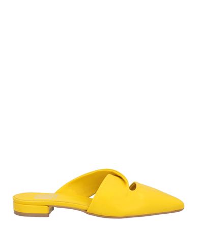Bali Ē Woman Mules & Clogs Yellow Size 8 Leather In Yellow