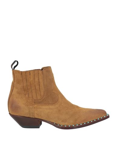Sonora Stivaletti Hidalgo Mini In Pelle Scamosciata Cammello Donna In Beige