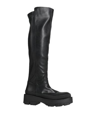 Alma En Pena . Woman Boot Black Size 10 Leather In Black