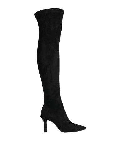 Alma En Pena . Woman Boot Black Size 7 Textile Fibers In Black