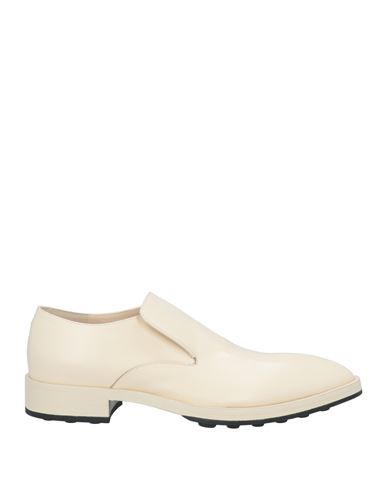 Jil Sander Off-white Pointed Loafers In White