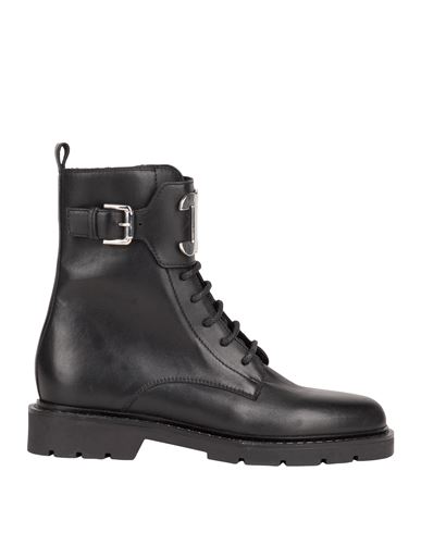 Carmens Woman Ankle Boots Black Size 7 Leather In Black