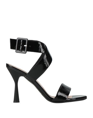 Agl Attilio Giusti Leombruni Francesca Leather Sandals In Black