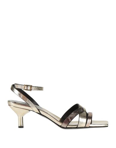 Sandalias Mujer Platino 35,36,39 Mujer