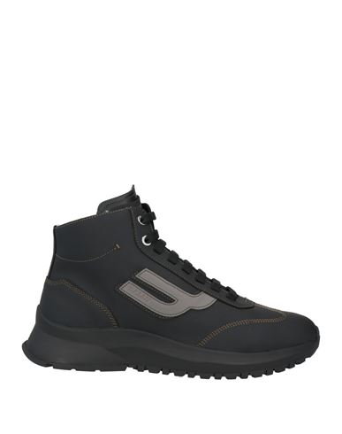 Bally Man Sneakers Black Size 9 Leather In Black