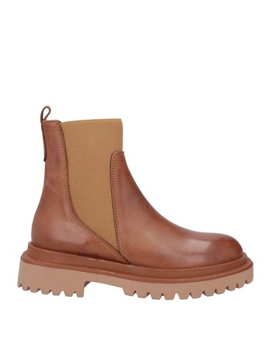 ARIA SHOES ARIA SHOES WOMAN ANKLE BOOTS BROWN SIZE 6 CALFSKIN 