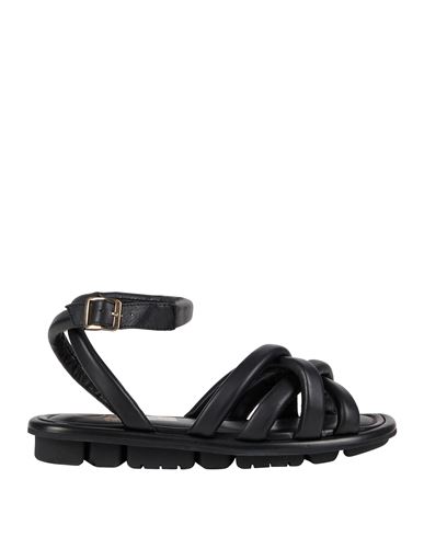 OA NON-FASHION OA NON-FASHION WOMAN SANDALS BLACK SIZE 11 CALFSKIN 