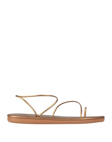 Zehentrenner Damen Bronze 38,41 Damen