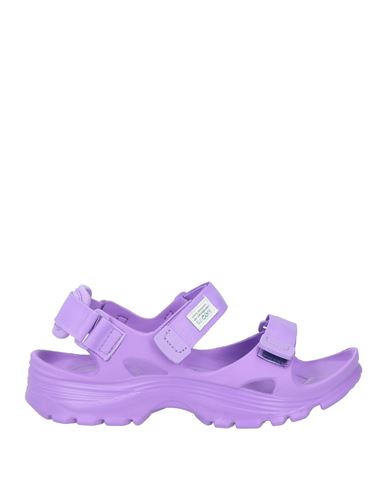 SUICOKE SUICOKE MAN SANDALS LIGHT PURPLE SIZE 8 RUBBER 