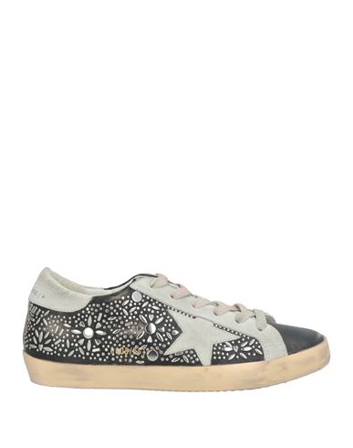 Golden Goose Super-star Low Top Sneaker In Black