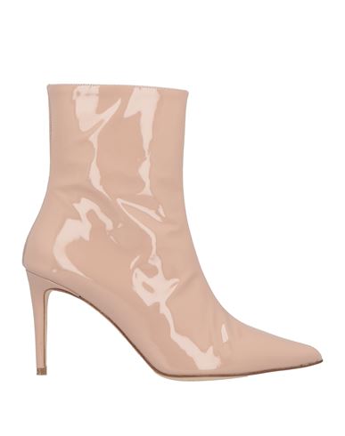 Ncub Woman Ankle Boots Pink Size 8 Leather In Pink