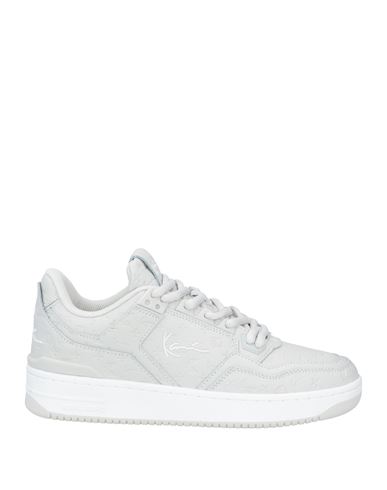 Shop Karl Kani Man Sneakers Light Grey Size 9 Leather
