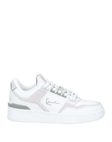 Karl Kani Woman Sneakers White Size 7.5 Leather In White