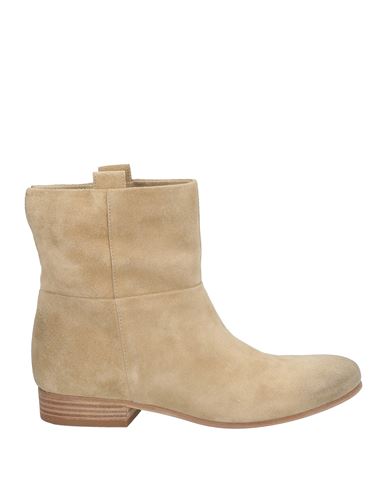 Vic Matie Vic Matiē Woman Ankle Boots Beige Size 8 Leather In Beige