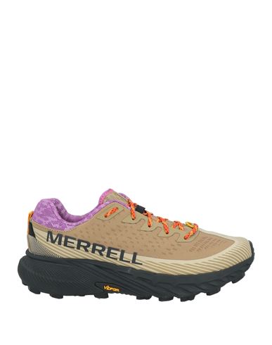 Merrell Man Sneakers Khaki Size 8.5 Textile Fibers In Beige
