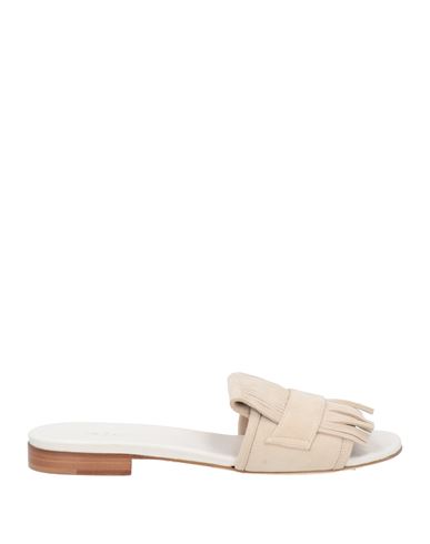 Kiton Woman Sandals Beige Size 8 Goat Skin In Beige