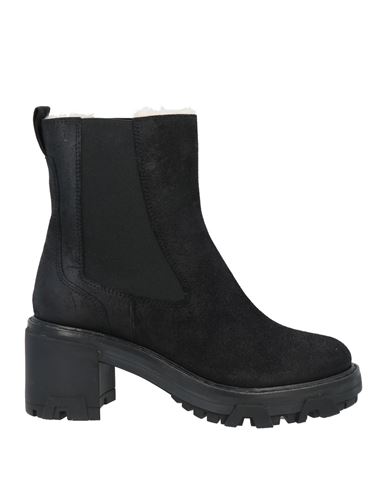 Rag & Bone Shearling-lined Nubuck Chelsea Boots In Black