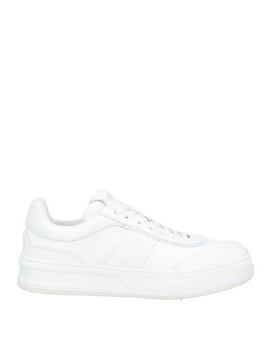 Tod's Leather Sneaker Tabs With In White