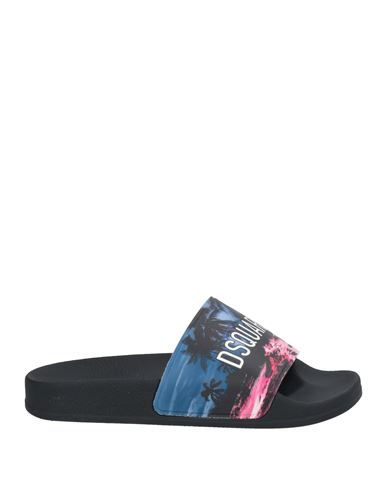 Dsquared2 Toddler Sandals Black Size 10c Rubber In Black