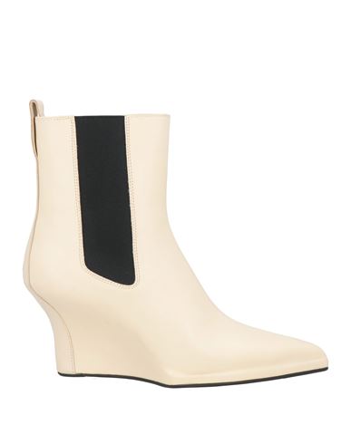 Rag & Bone Eclipse Leather Wedge Chelsea Ankle Boots In White