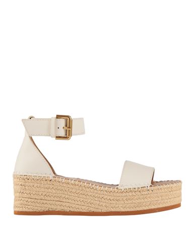 See By Chloé Glyn Platform Ankle-strap Sandals In White