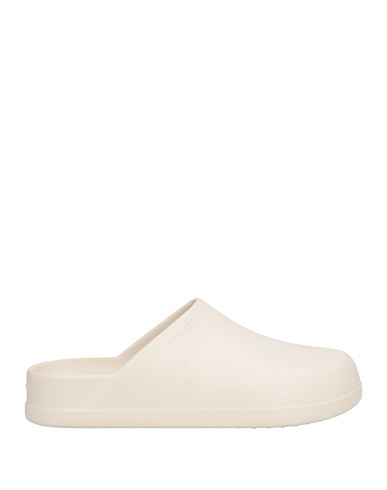 Crocs Woman Mules & Clogs Ivory Size 8 Rubber In White