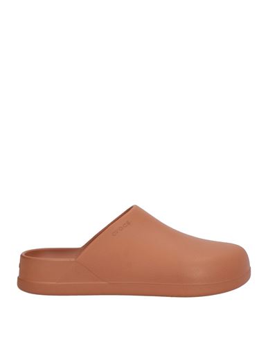 Crocs Woman Mules & Clogs Brown Size 10 Rubber In Brown