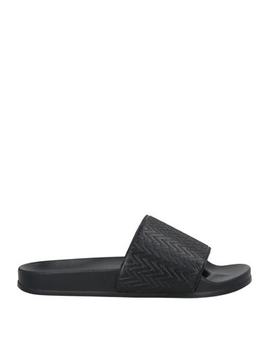 Missoni Man Sandals Black Size 11 Rubber In Black
