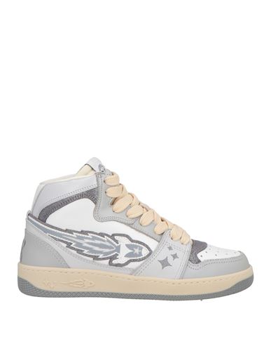 Enterprise Japan Woman Sneakers Light Grey Size 7 Leather In Grey