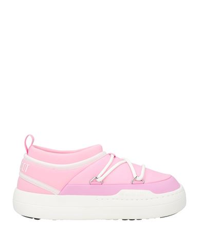 Moon Boot Round-head Sneakers In Pink