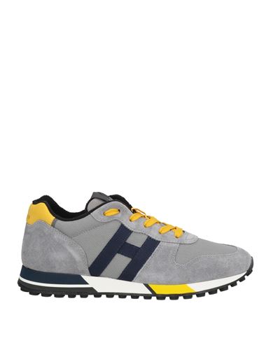 Hogan H383 Sneaker H Nastro In Grey