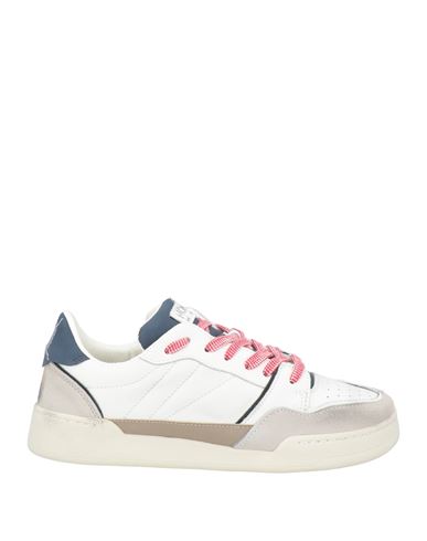 Monoway Man Sneakers White Size 8 Leather In White