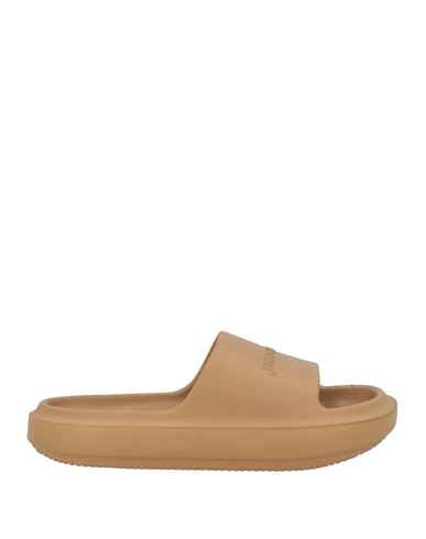 Hinnominate Woman Sandals Tan Size 10 Rubber In Brown