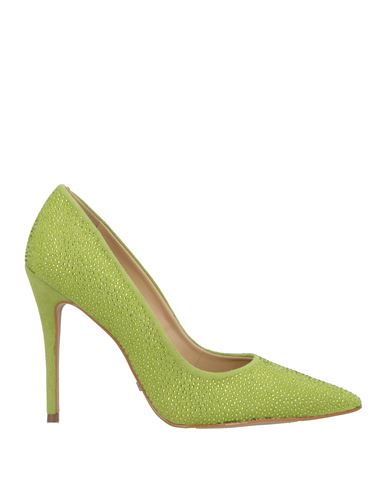 Cecconello Woman Pumps Light Green Size 6 Textile Fibers