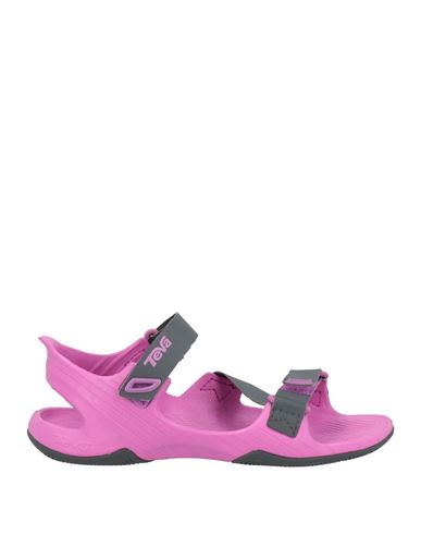 Teva Woman Sandals Light Purple Size 8 Rubber