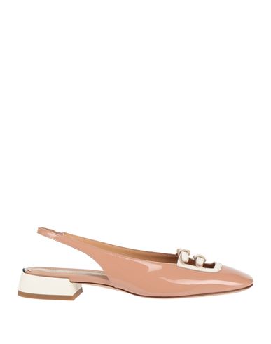 A.bocca A. Bocca Woman Ballet Flats Light Brown Size 10 Leather In Pink