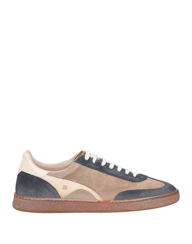 Moma Panelled Suede Sneakers In Blue